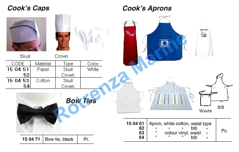 APRON VINYL COLOR BIB TYPE